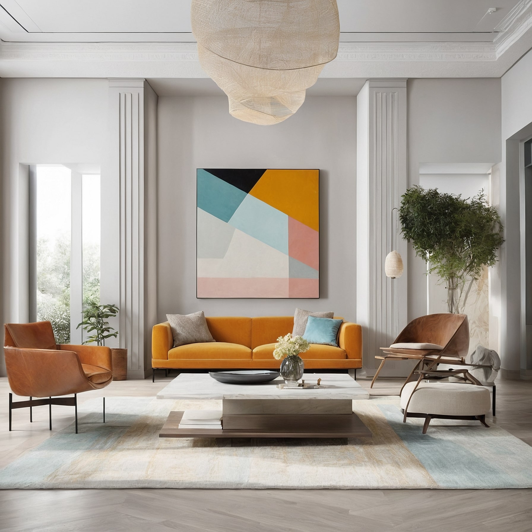 Arte transformador en la decoración del hogar